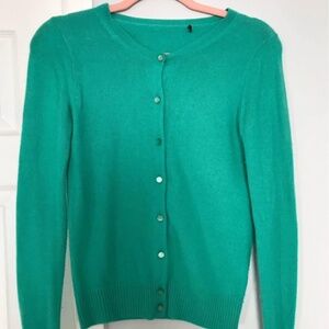 J Crew Cashmere Cardigan (style 29863) - size small